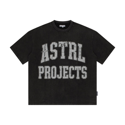 Astrl Projects. Vintage Black Tee