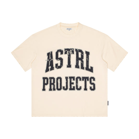 Astrl Projects. Vintage Cream Tee